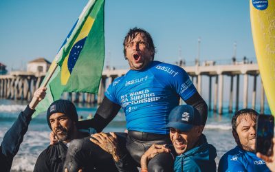 Figue Diel de Balneário Camboriú conquista o tricampeonato mundial de surf adaptado na Califórnia