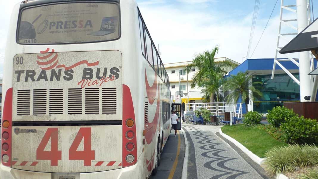 Feriado: mais de 300 ônibus/dia passaram pela rodoviária de Balneário Camboriú e outros 188 pelo PIT