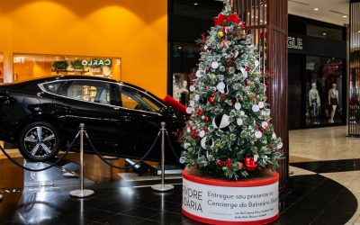 Árvore Solidária do Balneário Shopping vai presentear 300 crianças e idosos de entidades beneficentes neste Natal